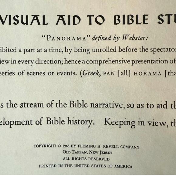 3PC Collectable The New Panorama Bible Study Course No 3 & 4 1966 Alfred Book - Picture 9 of 9